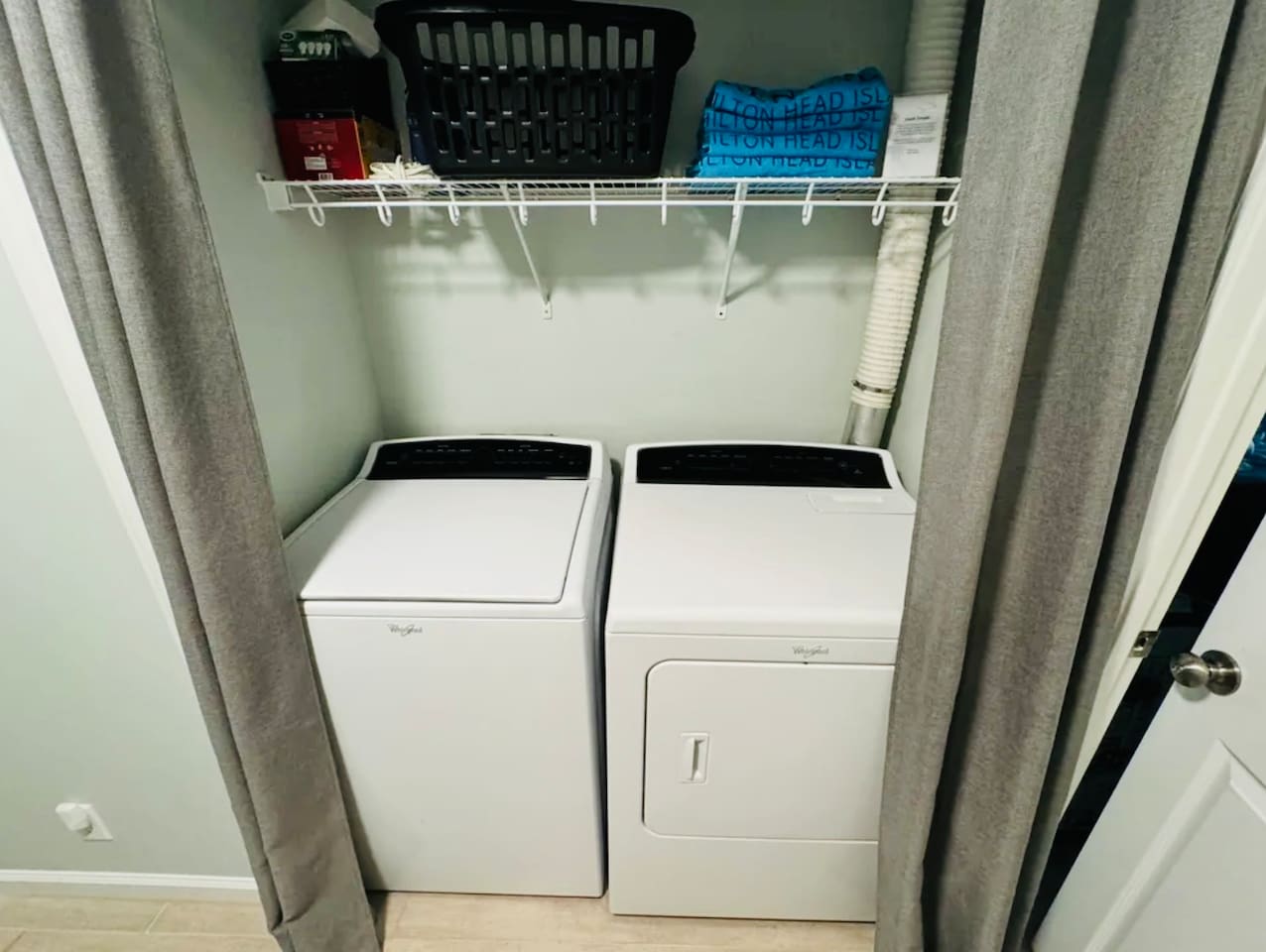 Washer and dryer