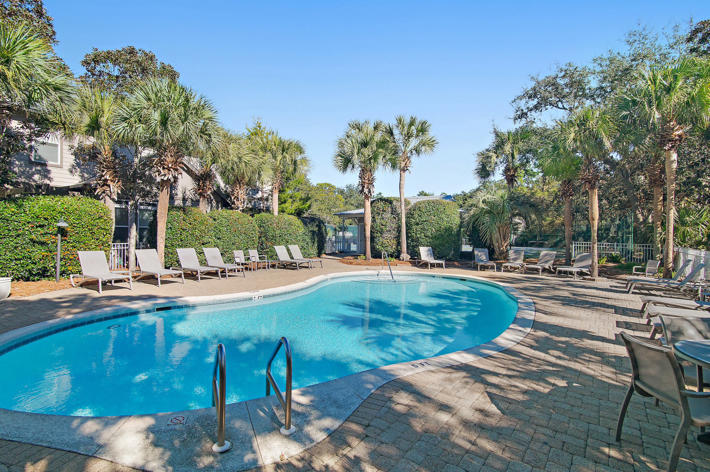 Our neighborhood has two beautiful community pools for your use!