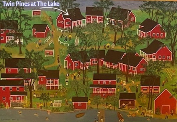 Artistic rendition of Hyde Bay Colony - not to scale.