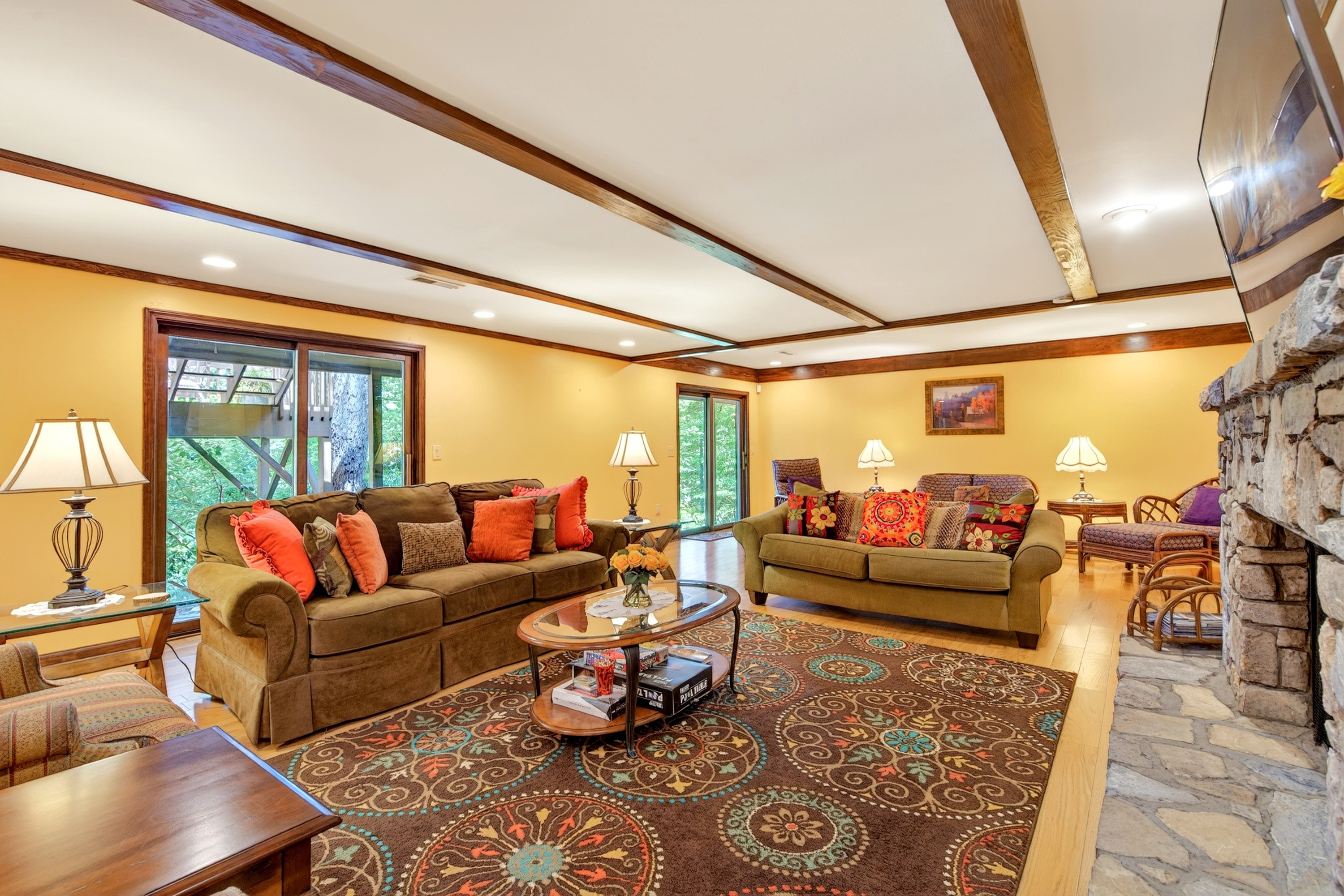 Plenty of comfortable seating