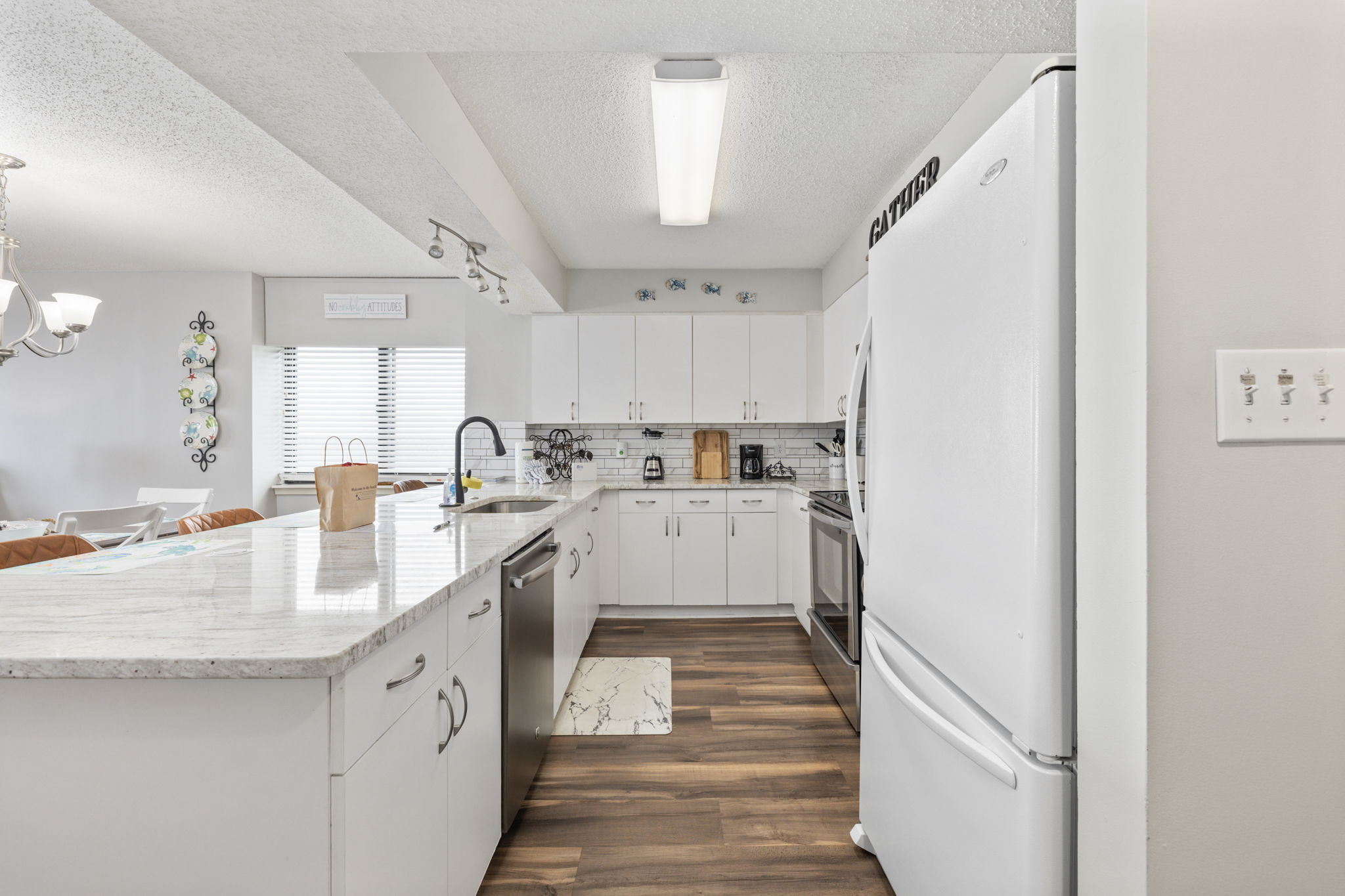 Newly remodeled kitchen