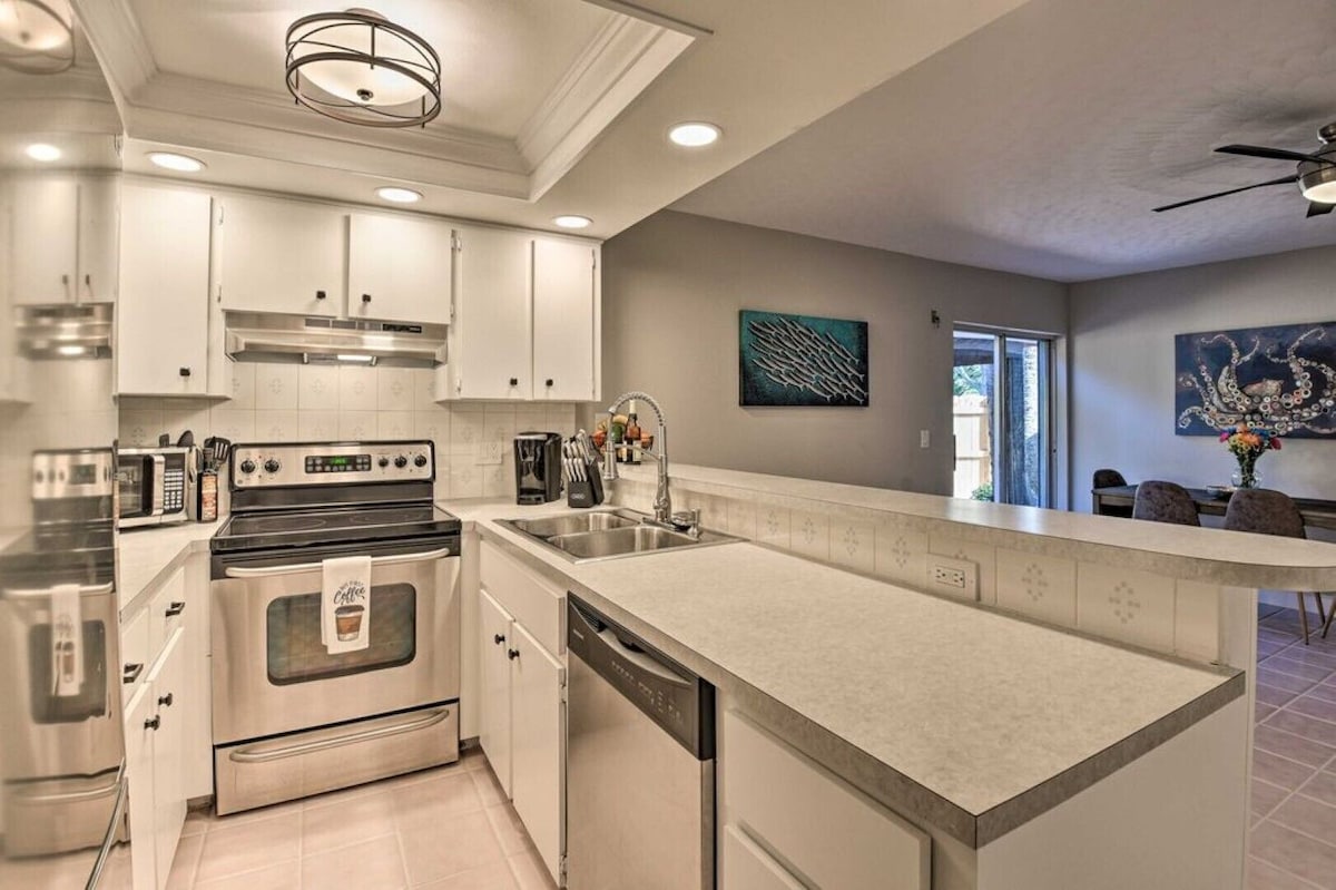 Fully Equipped Stainless Steel Kitchen