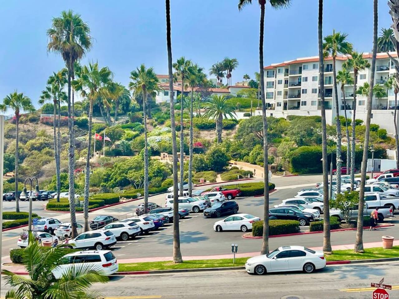 Balcony view towards the north