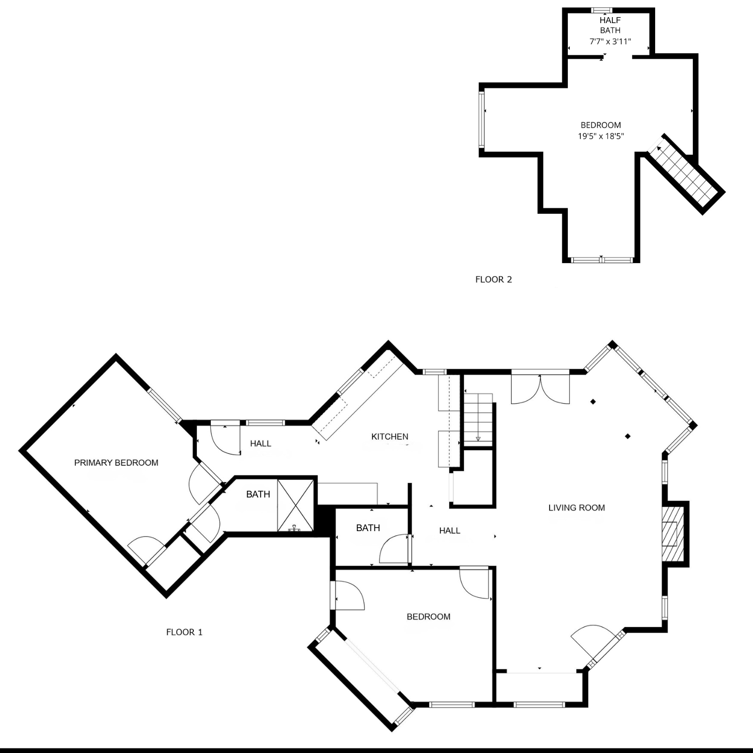 Thoughtfully designed for families & groups! 3 bedrooms • 2.5 baths • lots of light. Plenty of room to spread out and come together.