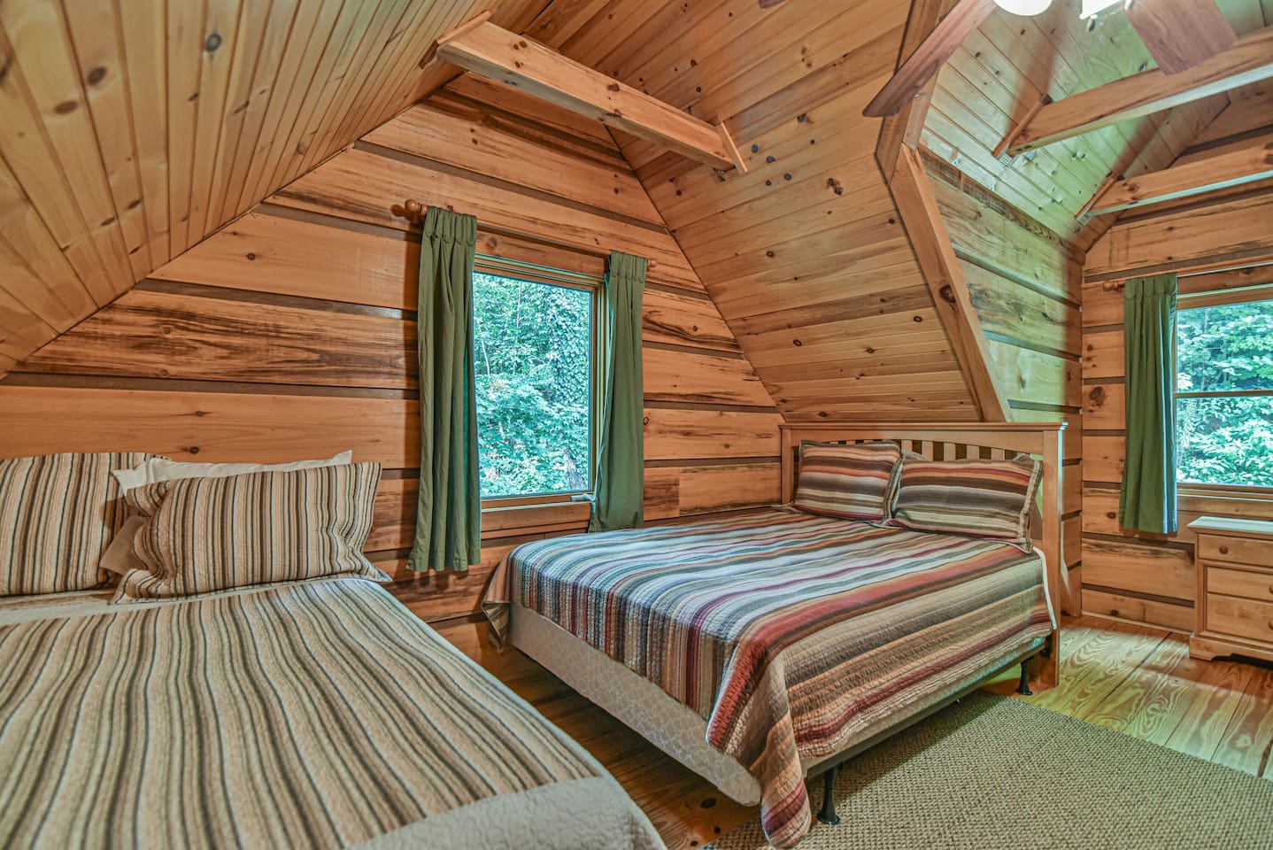 Bedroom Two - with 2 Double Beds