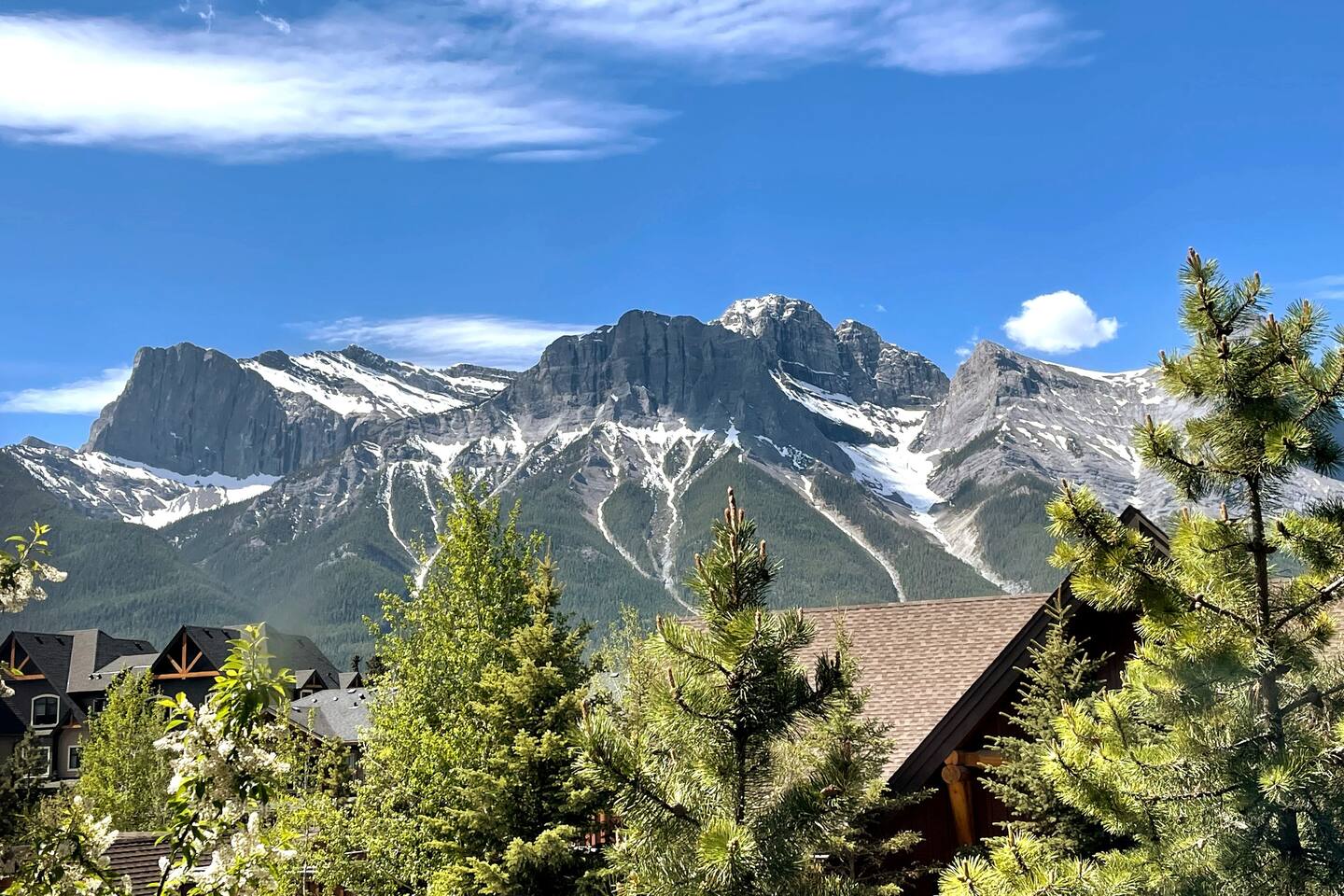 This photo was taken directly from the Master Bedroom window. 