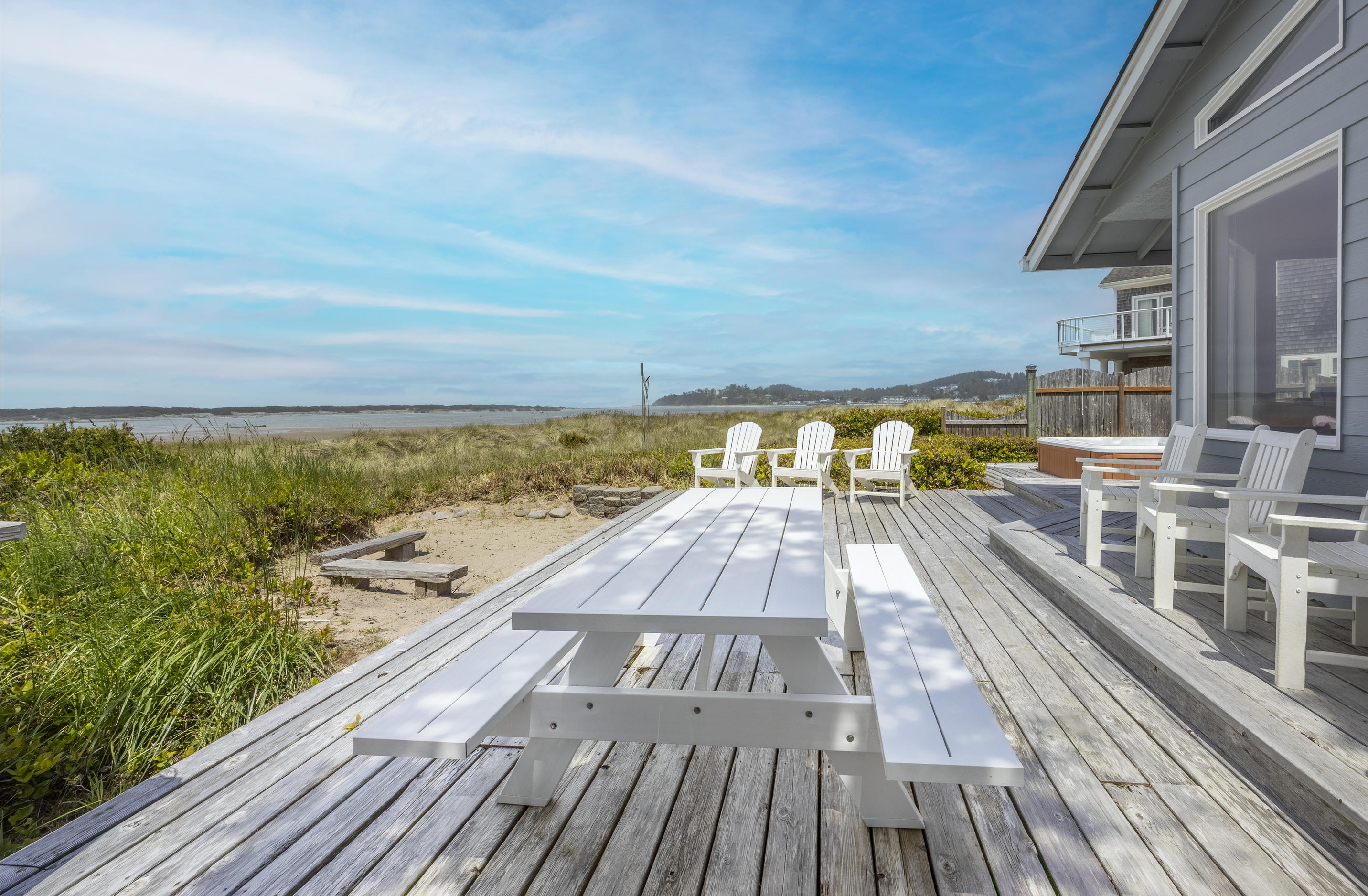 Enjoy your own private sandy path leading directly to the shore.