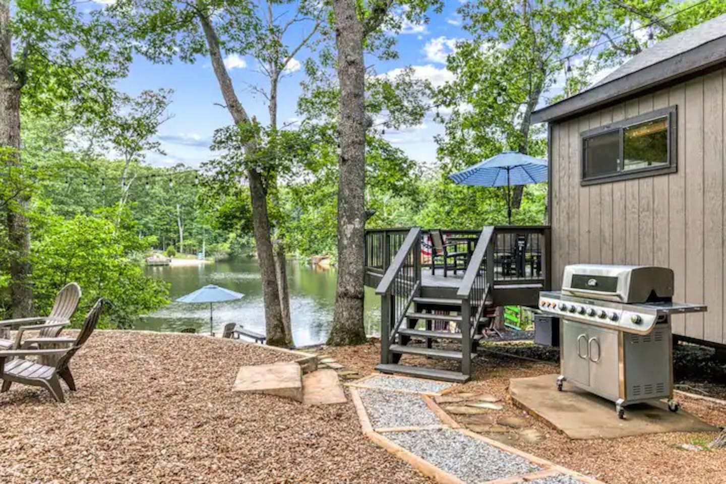 Grill & easy access to outdoor spaces