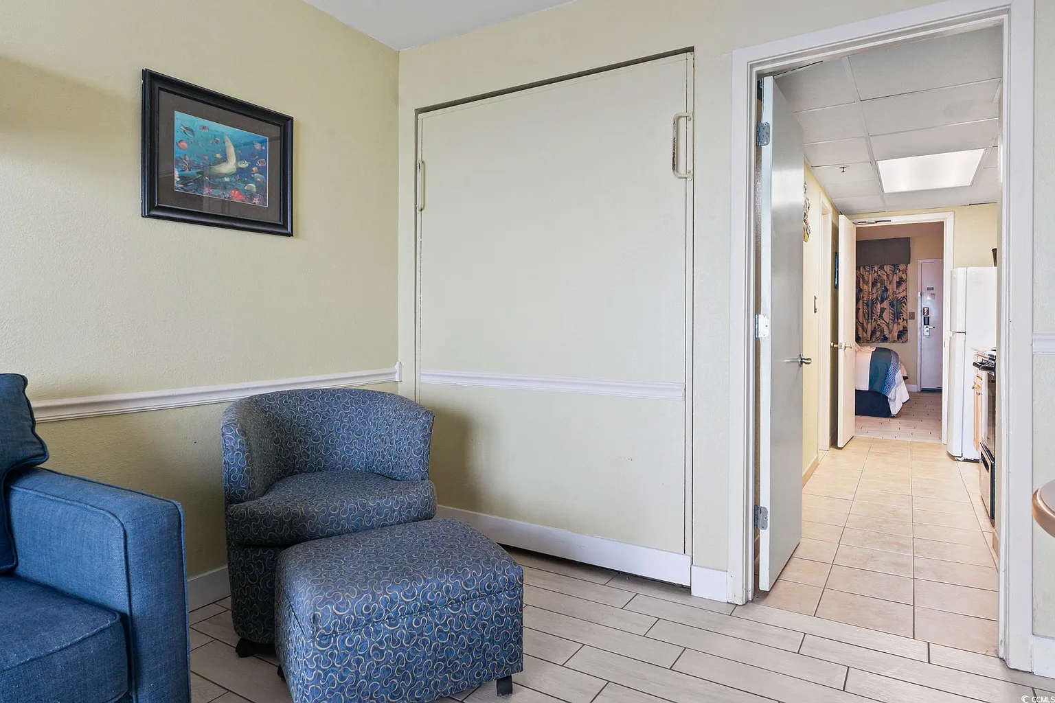 Stylish and comfortable living room designed for relaxation