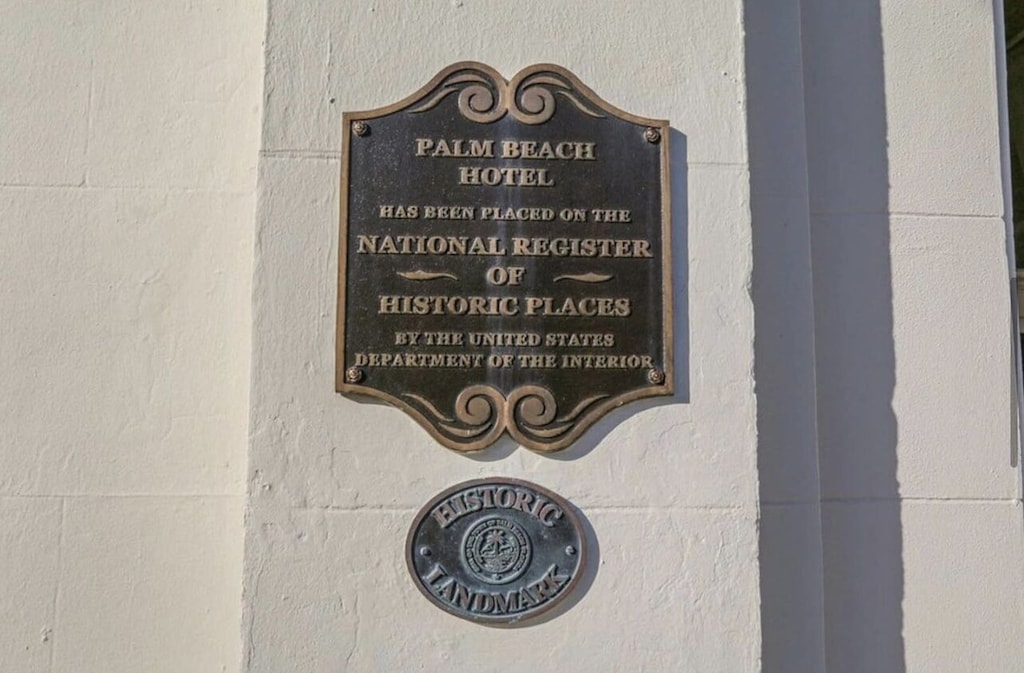 Historic Palm Beach Hotel built in 1926.