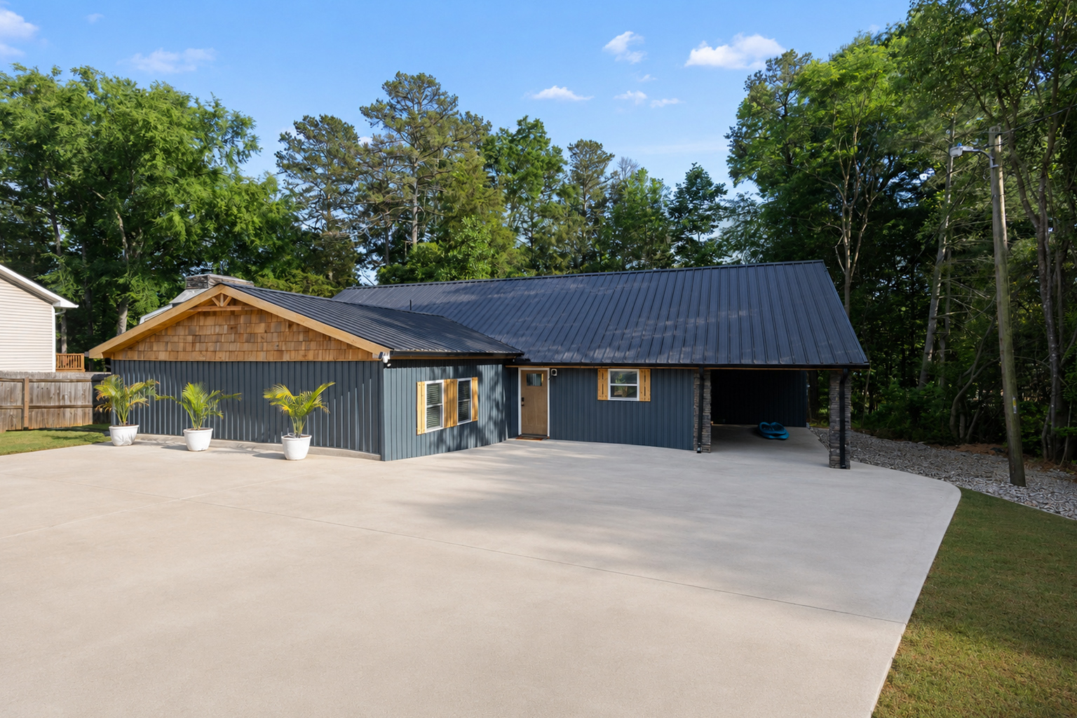 Front Entrance and Parking 