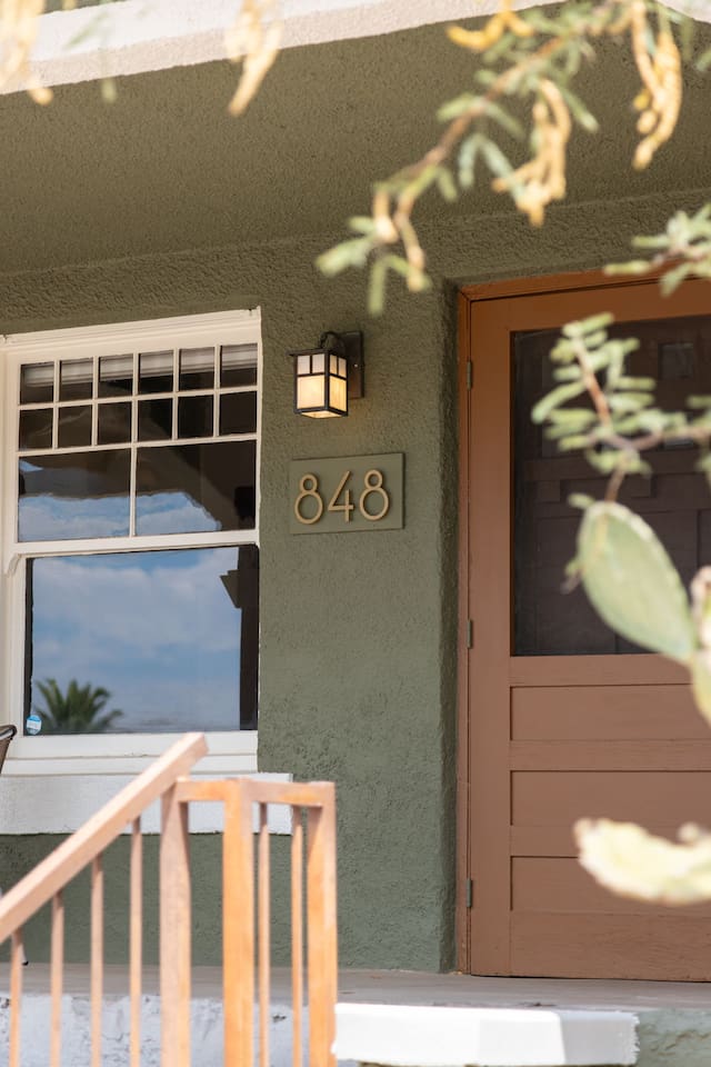 front porch detail