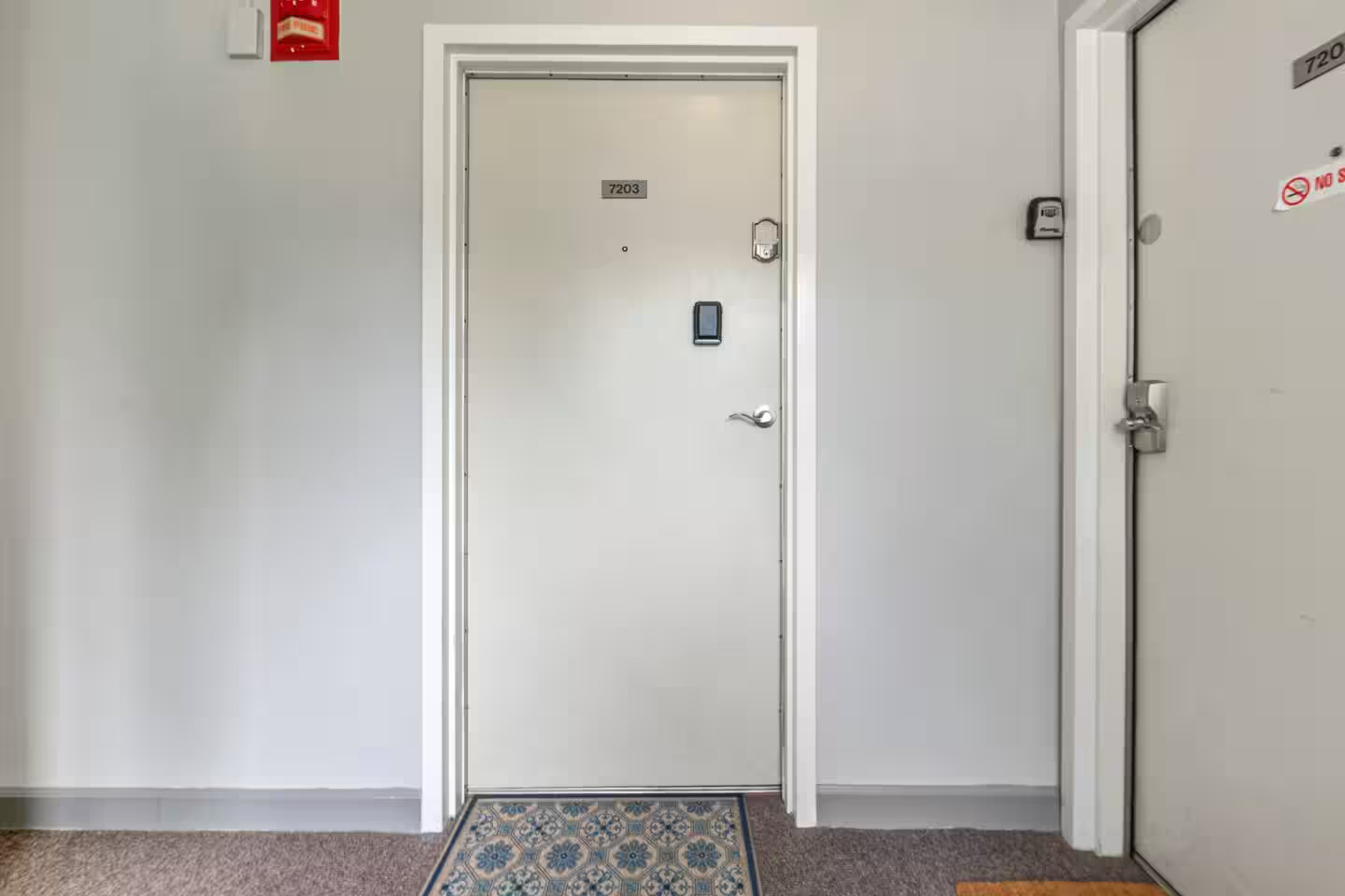 Front door with Keypad