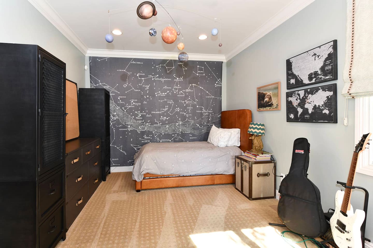 Bedroom 2 with trundle bed.