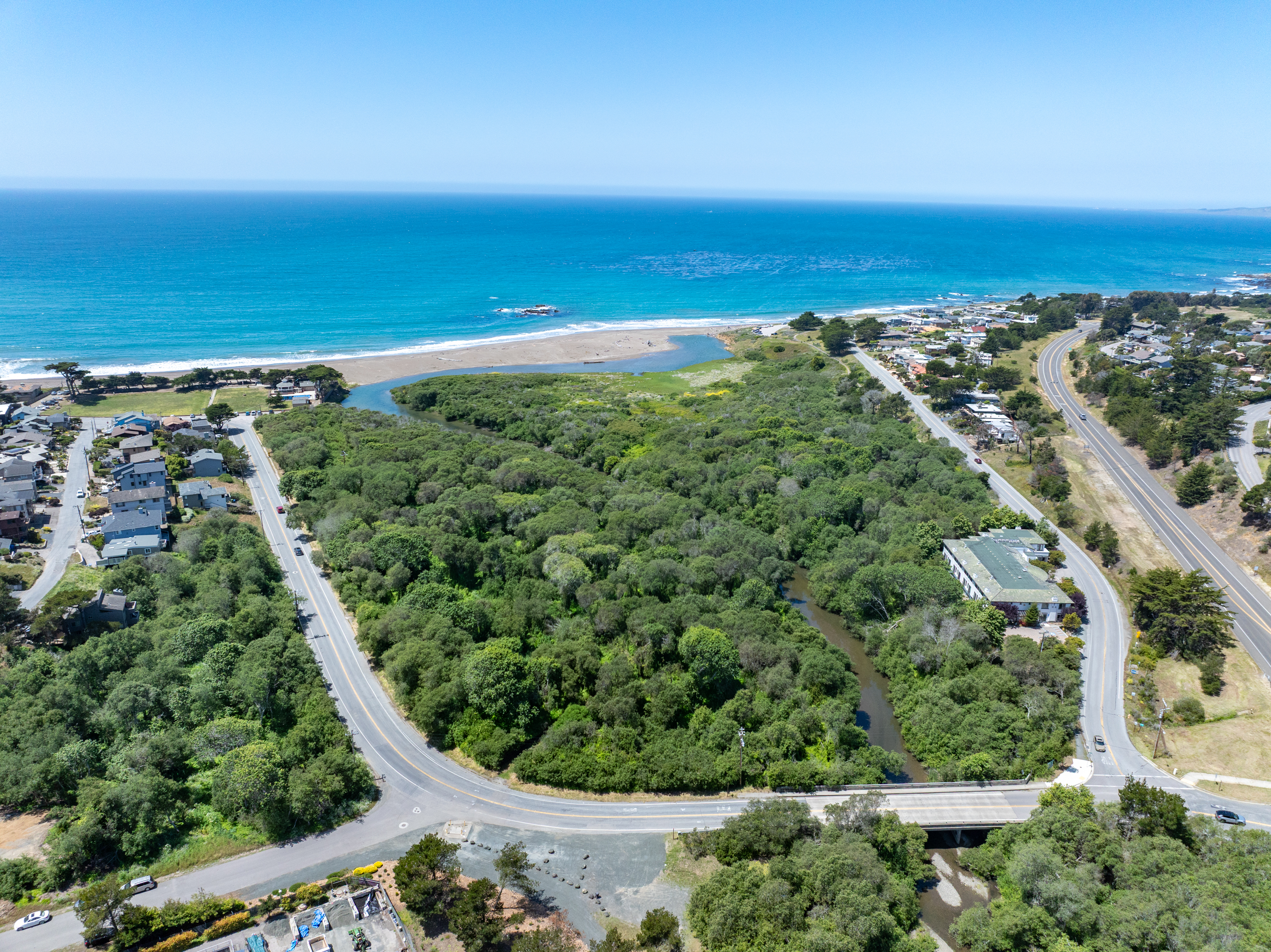 Enjoy the best of both worlds: serene ocean vistas and downtown walkability.