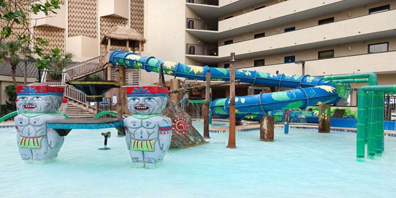 On-site water park