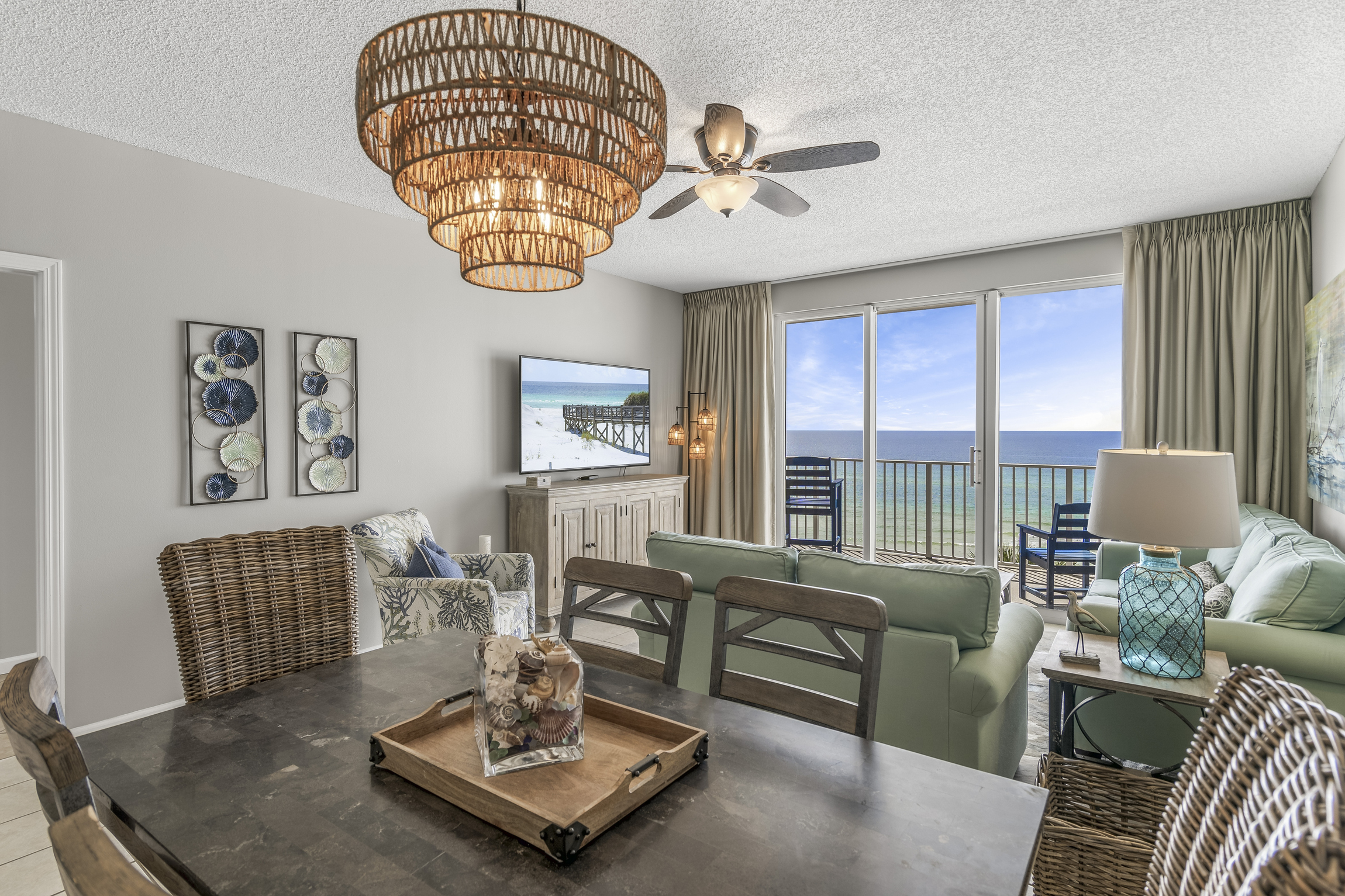 Open Living Space and Gulf View Dining!
