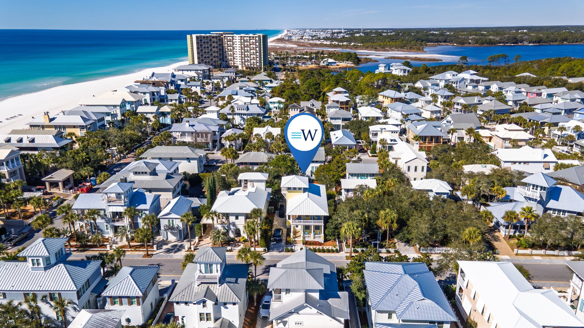 Location of Home to Gulf