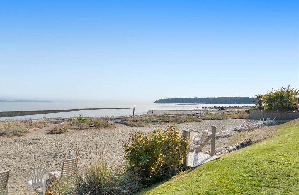 A large sandy area for recreation and play.  