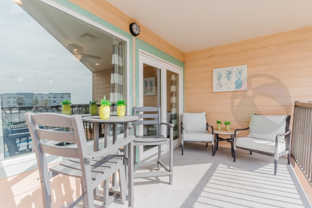 More seating outside!