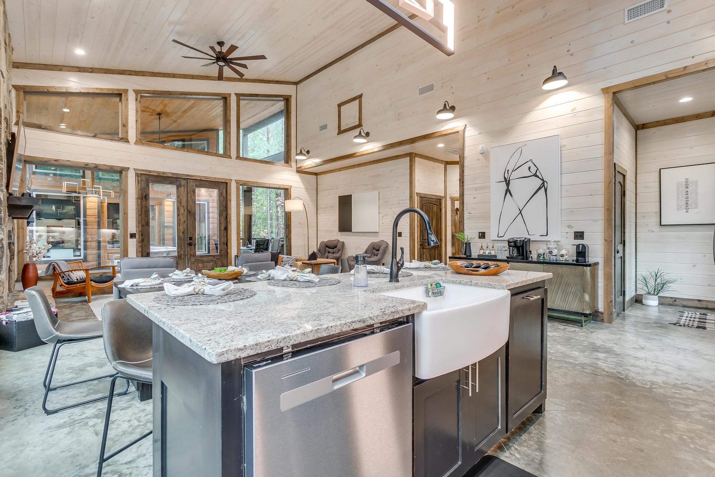 Fully equipped kitchen