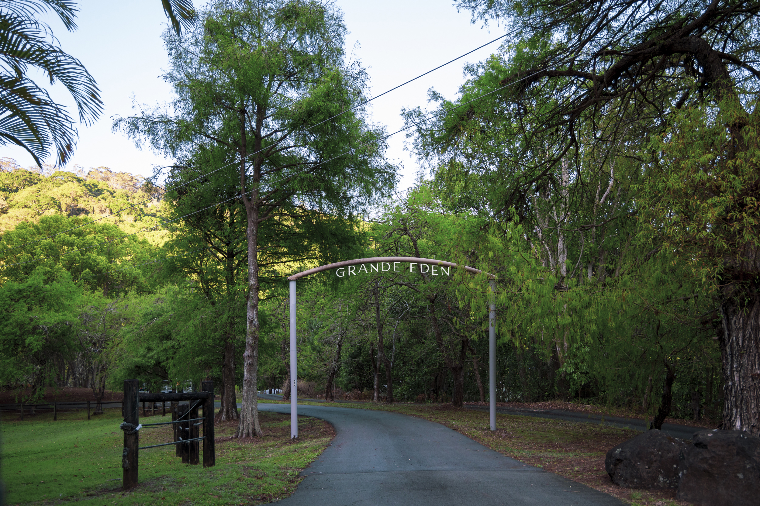 Signage over Driveway