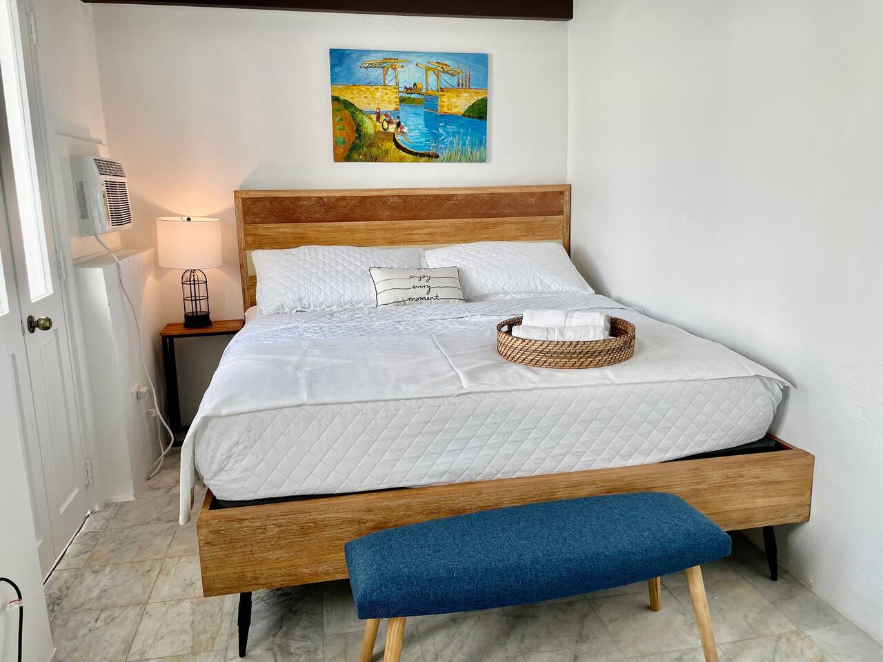 VILLA A --MASTER BEDROOM-KING SIZED BED