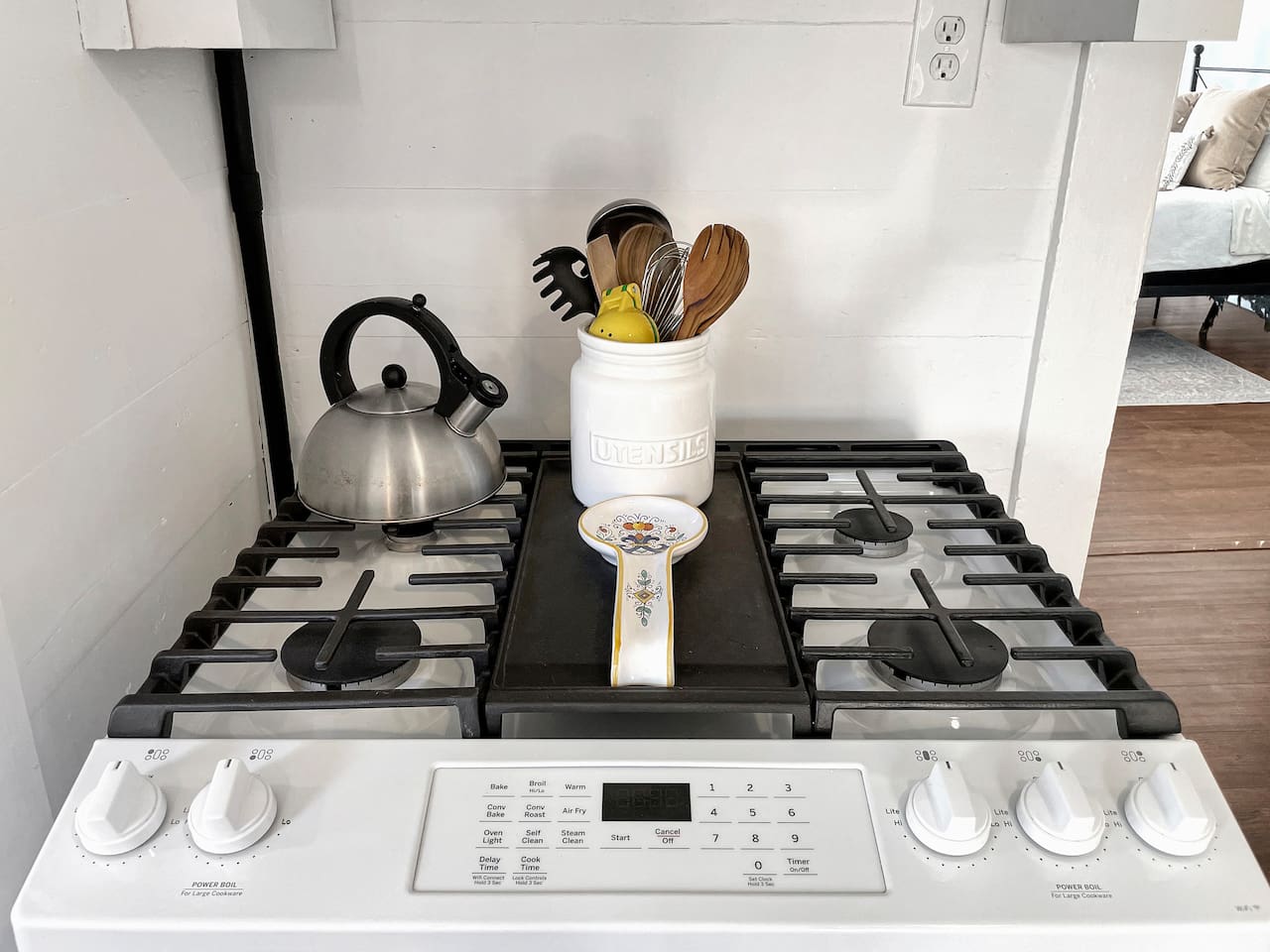 Make your favorite meal in our well stocked kitchen.