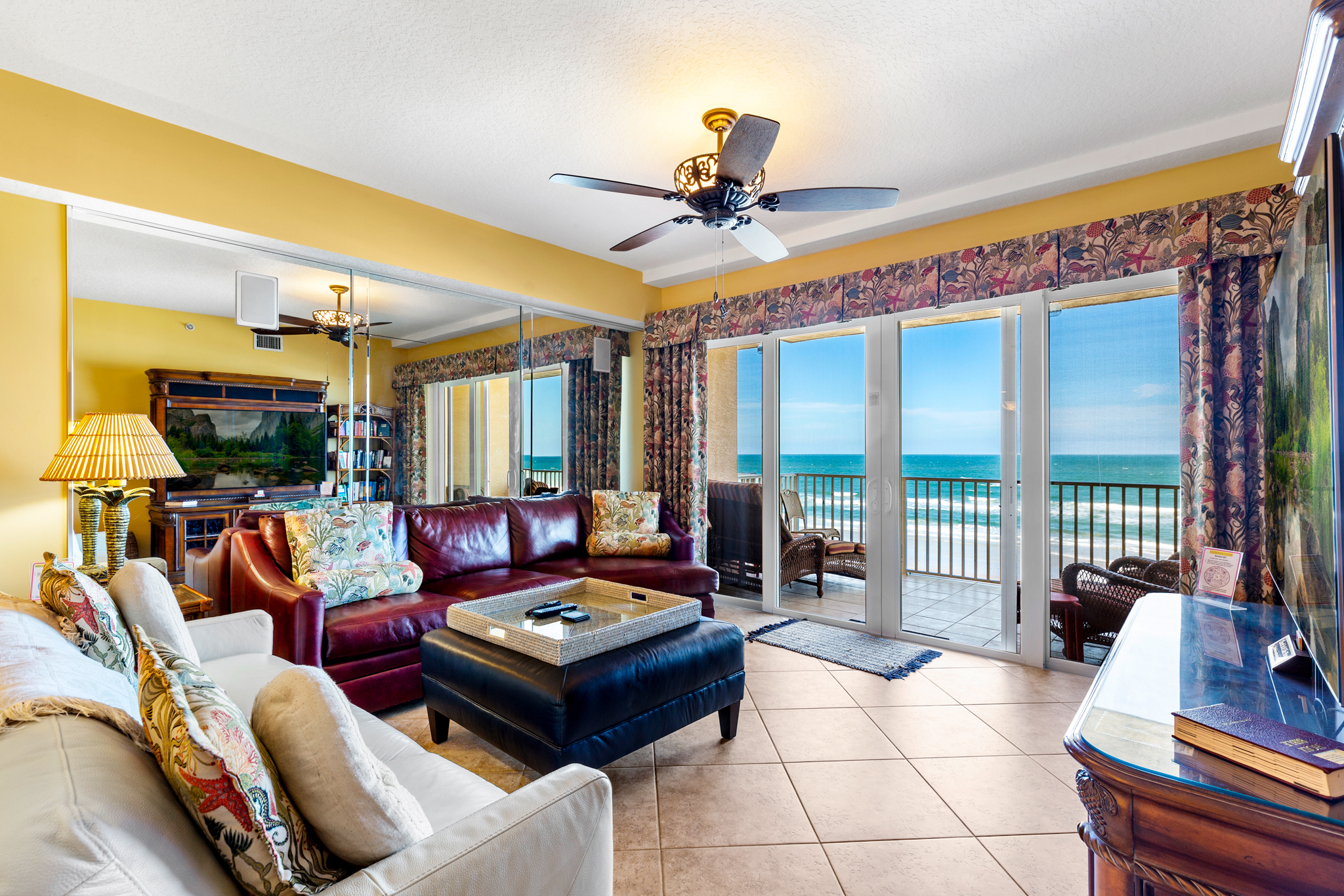 Living Room Oceanfront Views