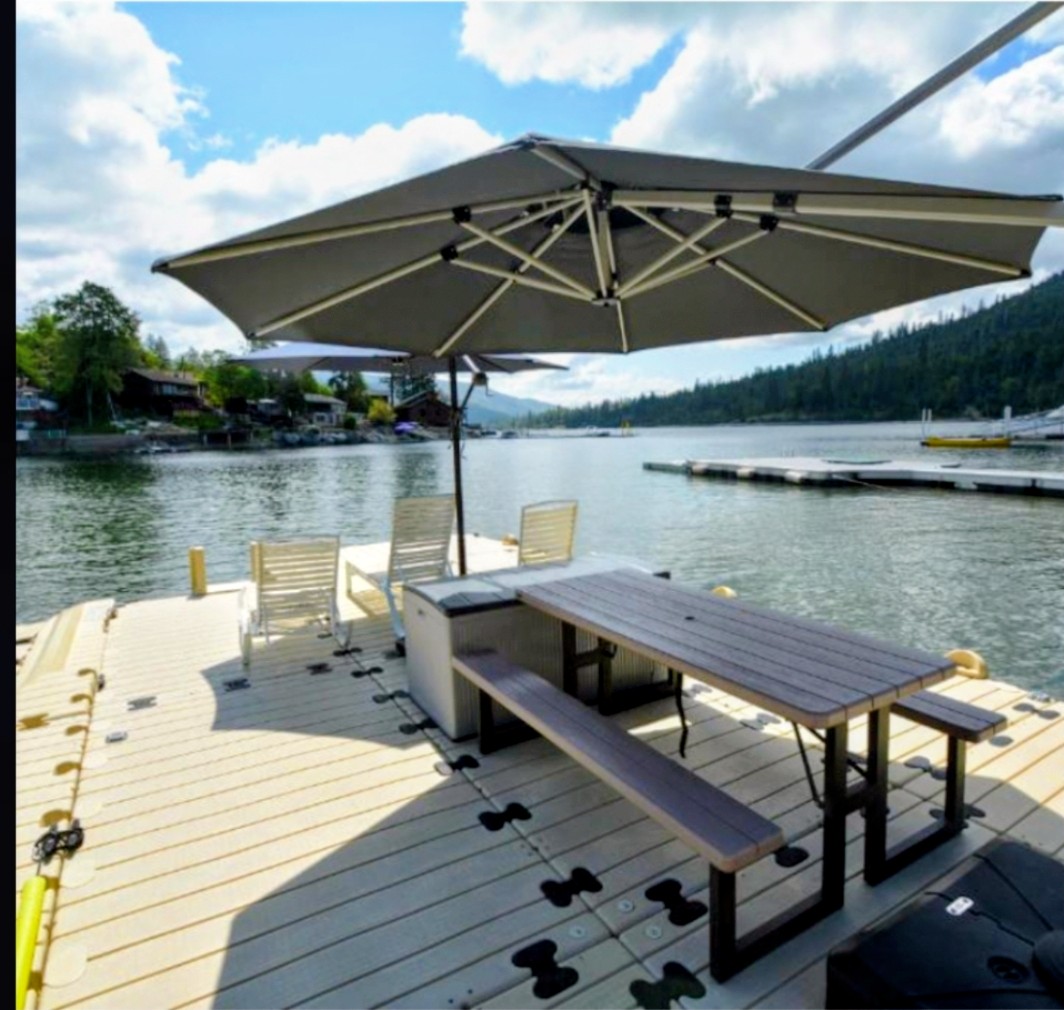 View from the dock