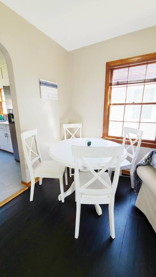 Shared dining/living room