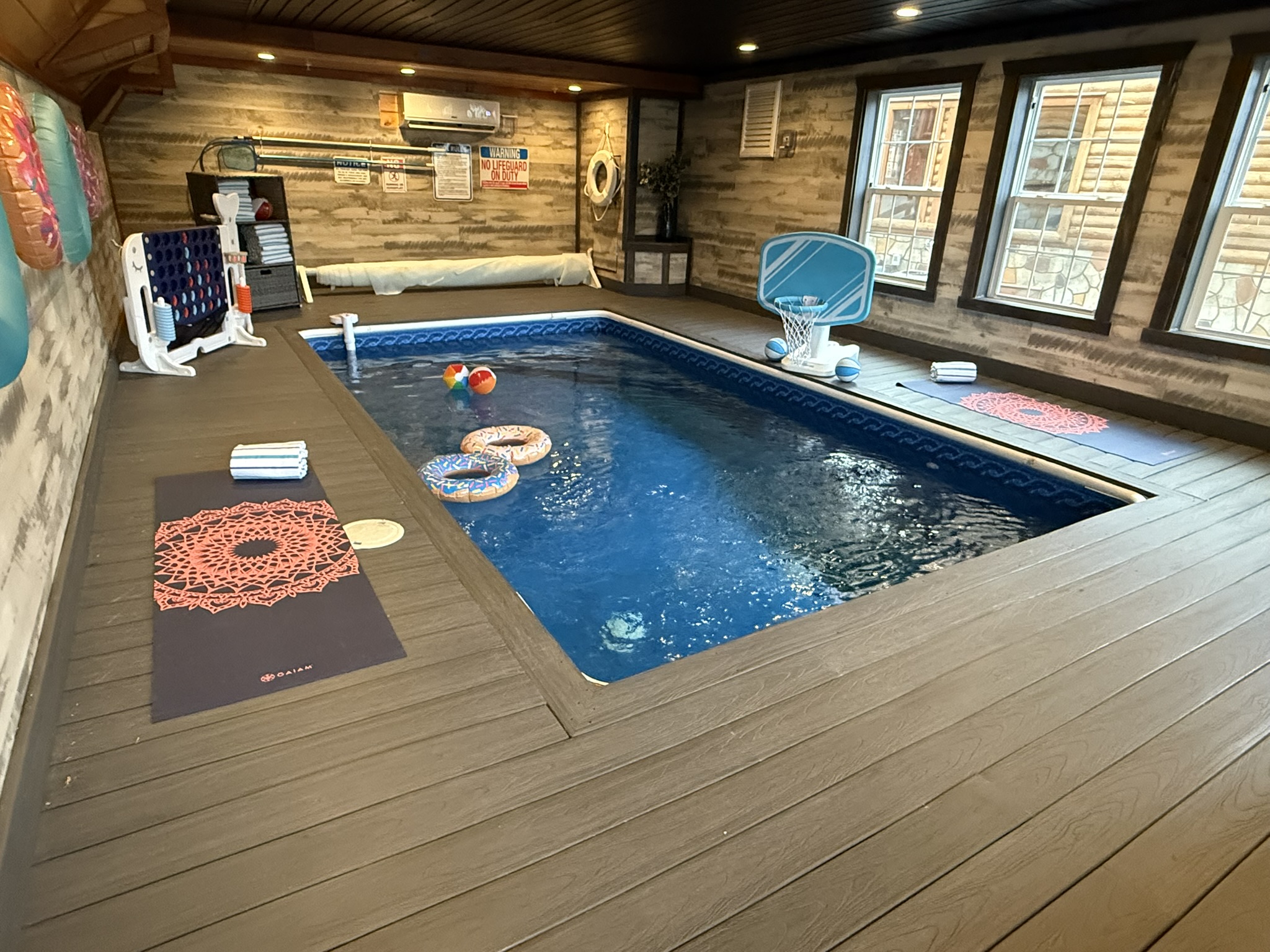 Create your own wellness retreat with hot yoga in our heated indoor pool area, followed by a refreshing dip.