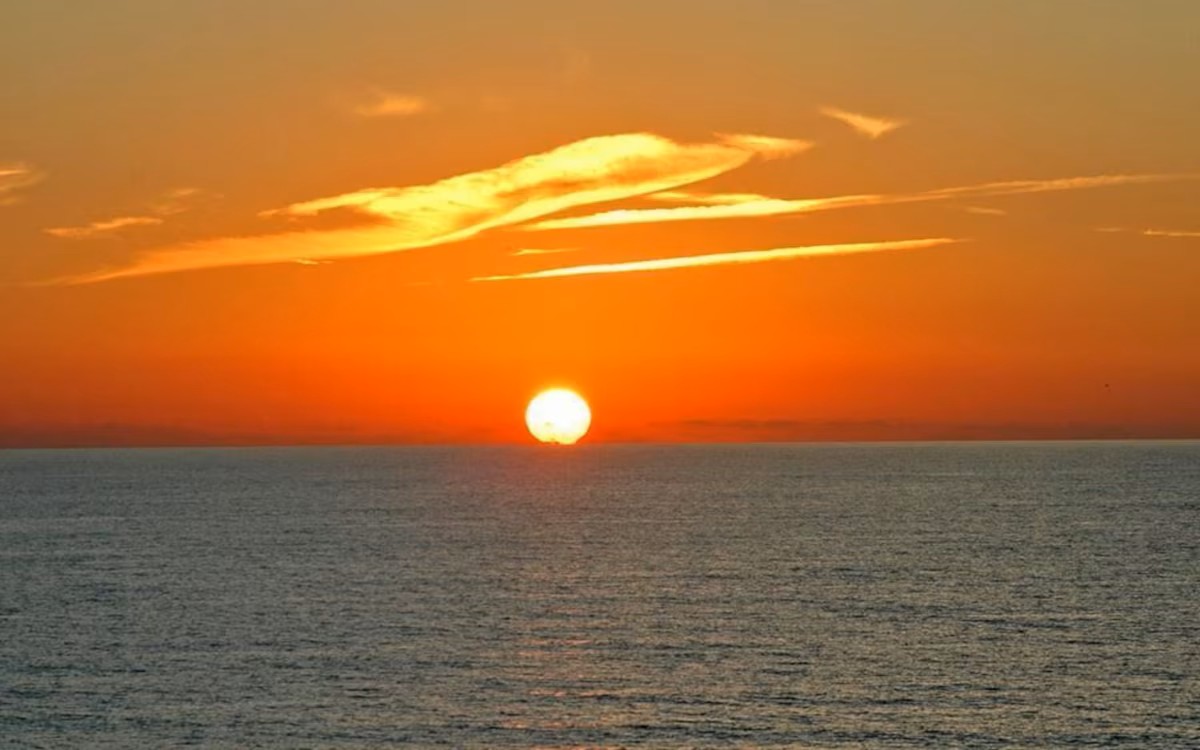 Watch for the green flash!