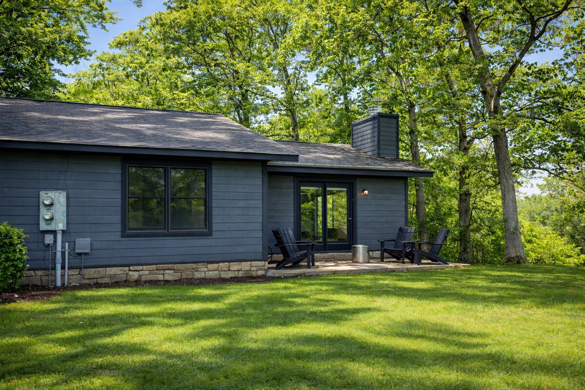 A beautifully maintained exterior with mature landscaping and inviting curb appeal.