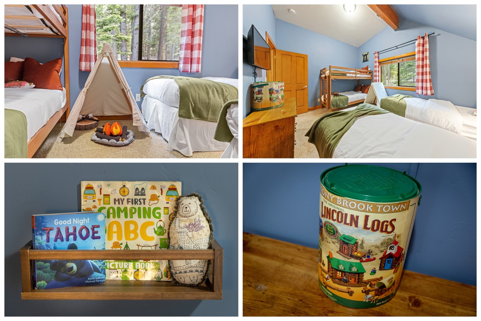 Bunk Room — 4 Twin beds