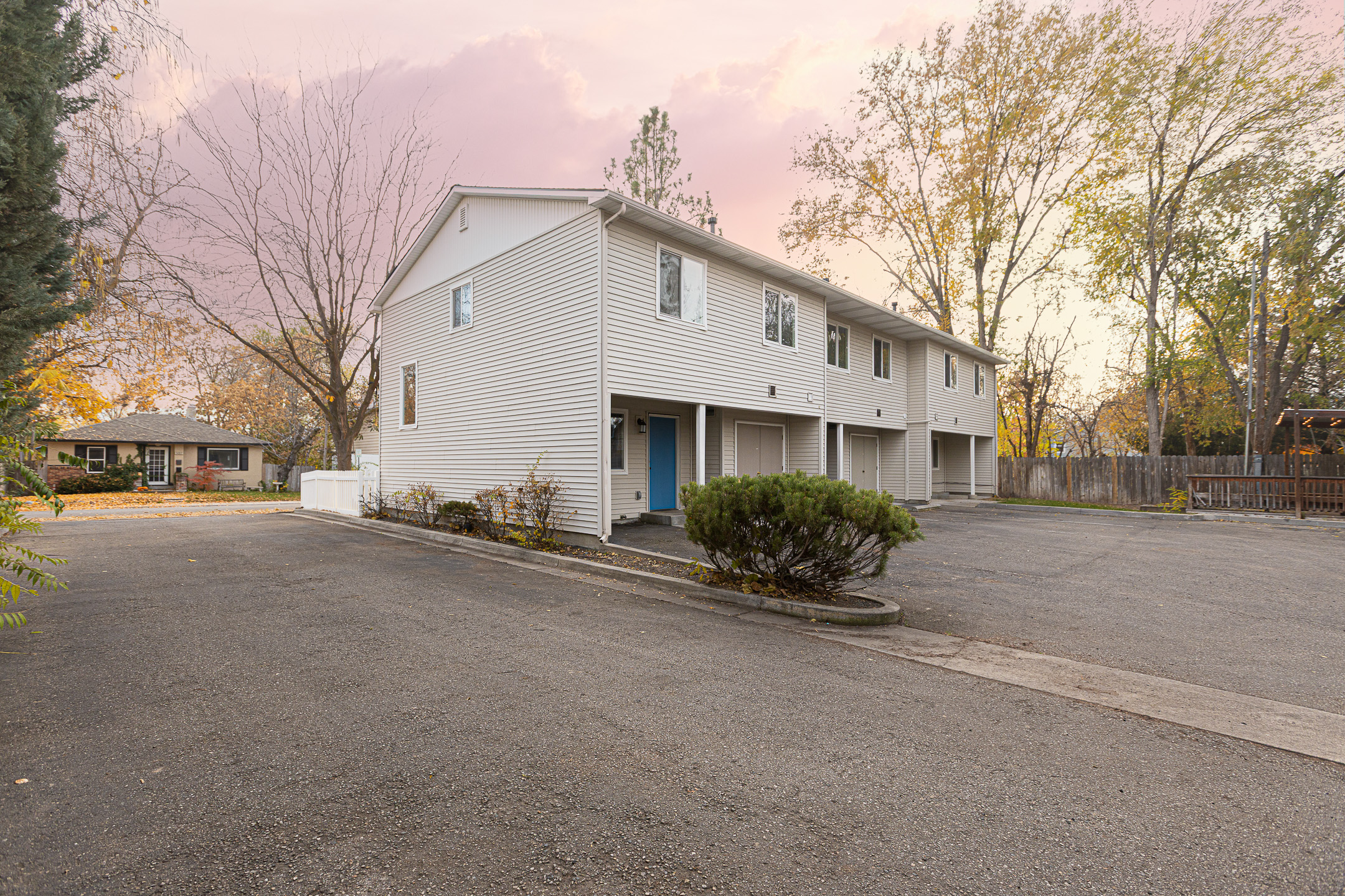 Regan Properties – Exterior View
Side view of the property showing the quiet residential setting.