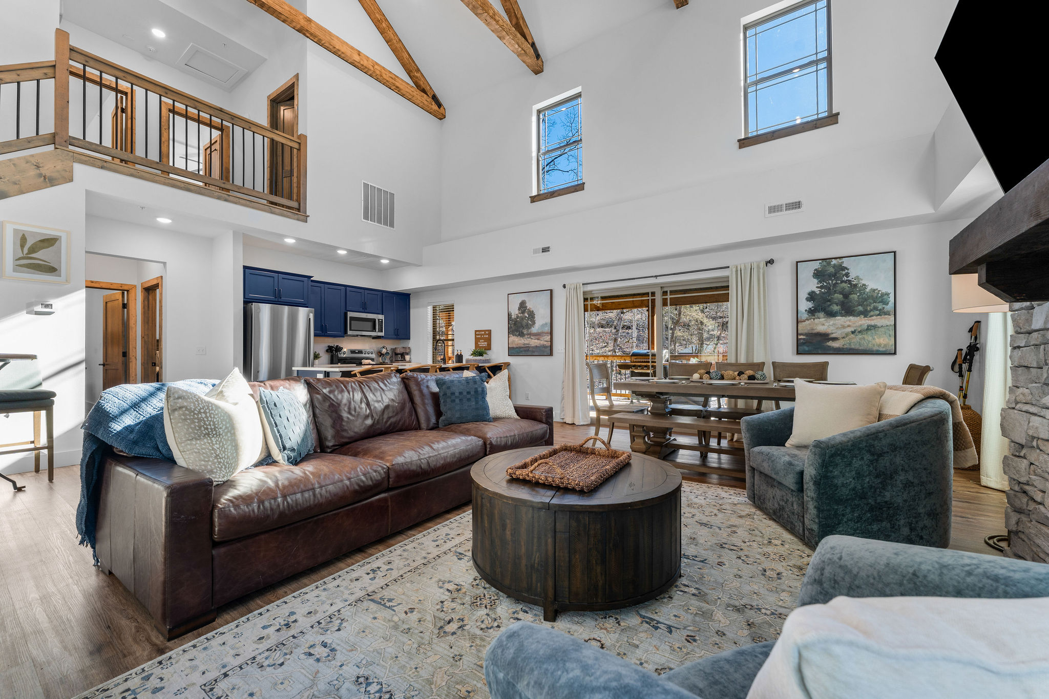 Spacious living area designed for comfort, conversation, and shared moments.