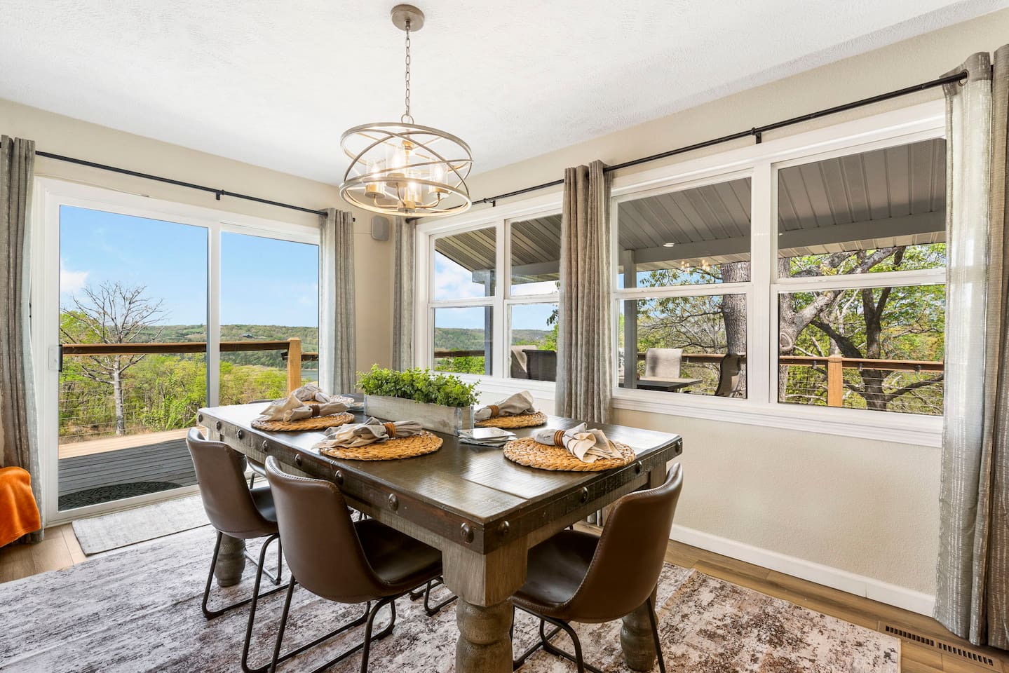 Dining with a view