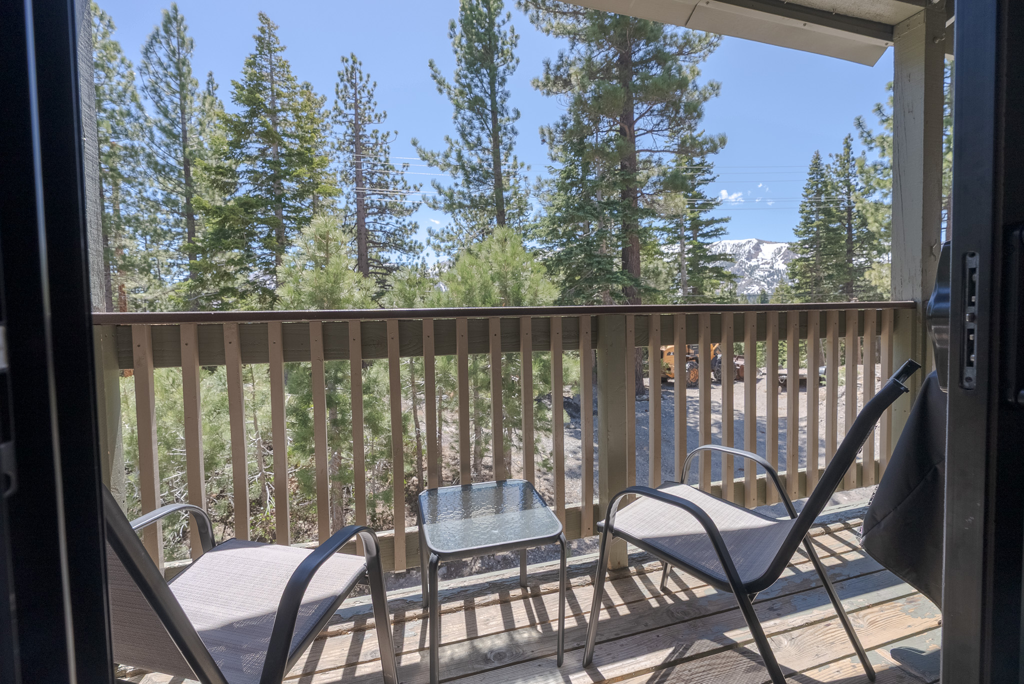 Main balcony view and seating.