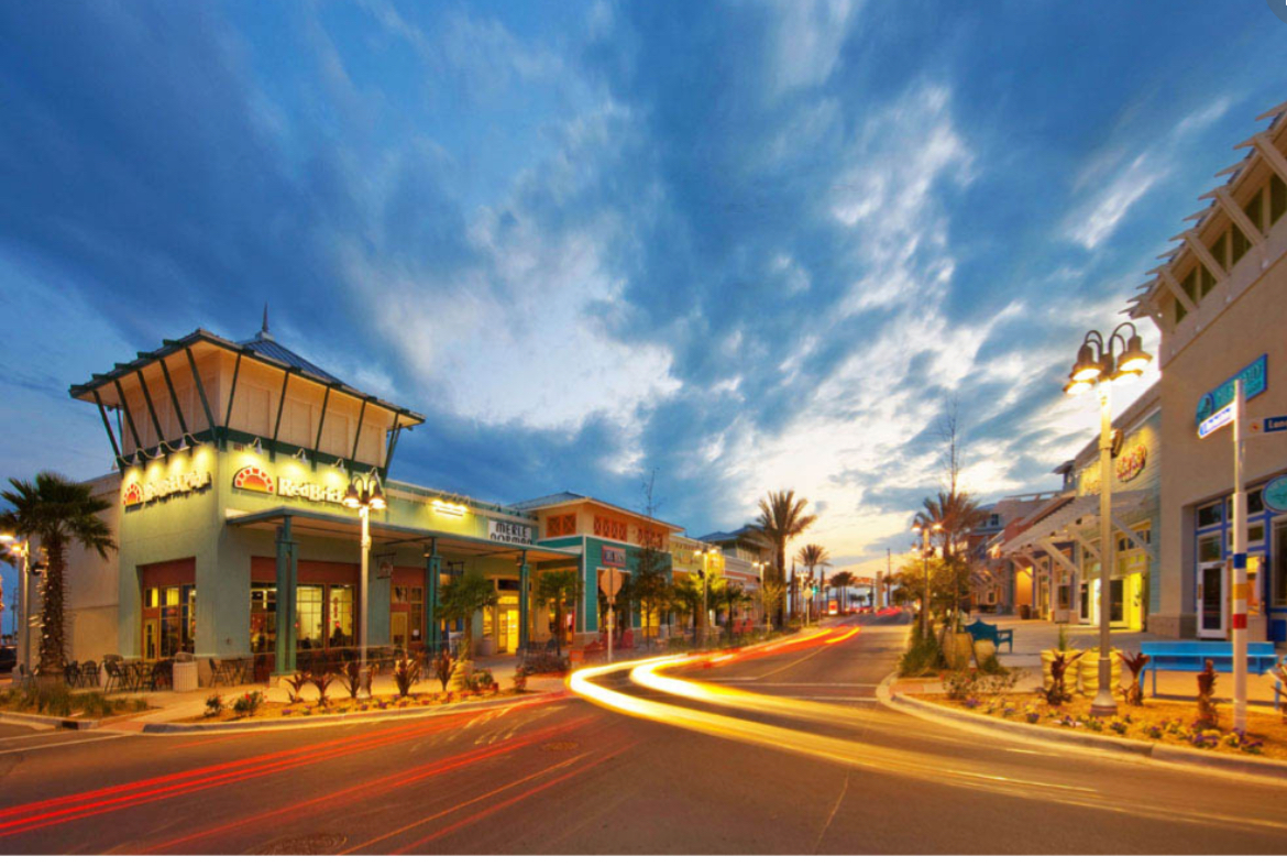 Pier Park Shopping is the Best along the coastline
