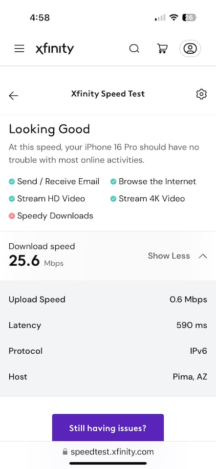 Stay connected with Xfinity internet throughout your stay