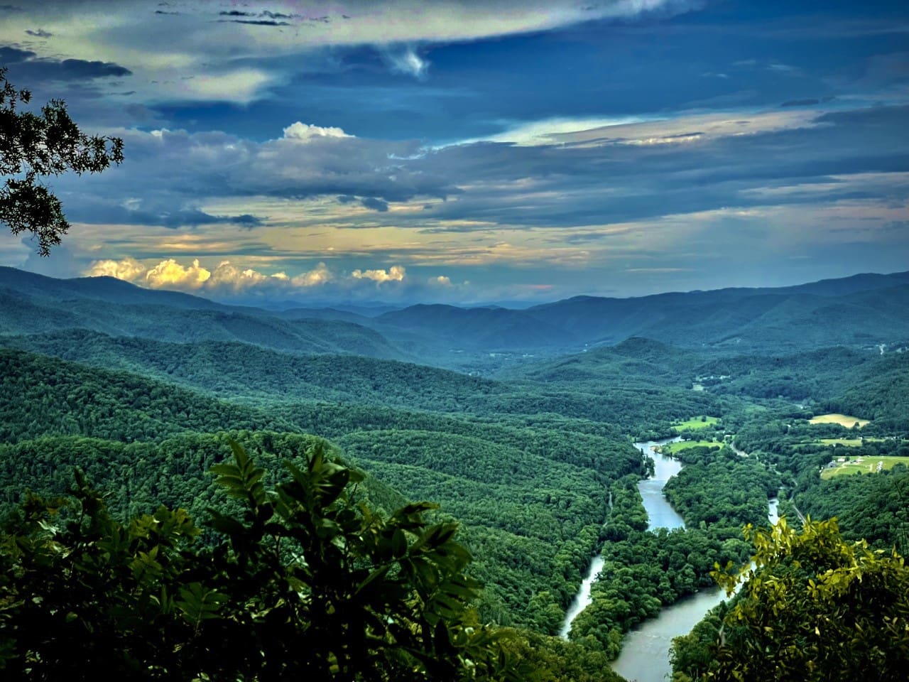 The French Broad River Valley