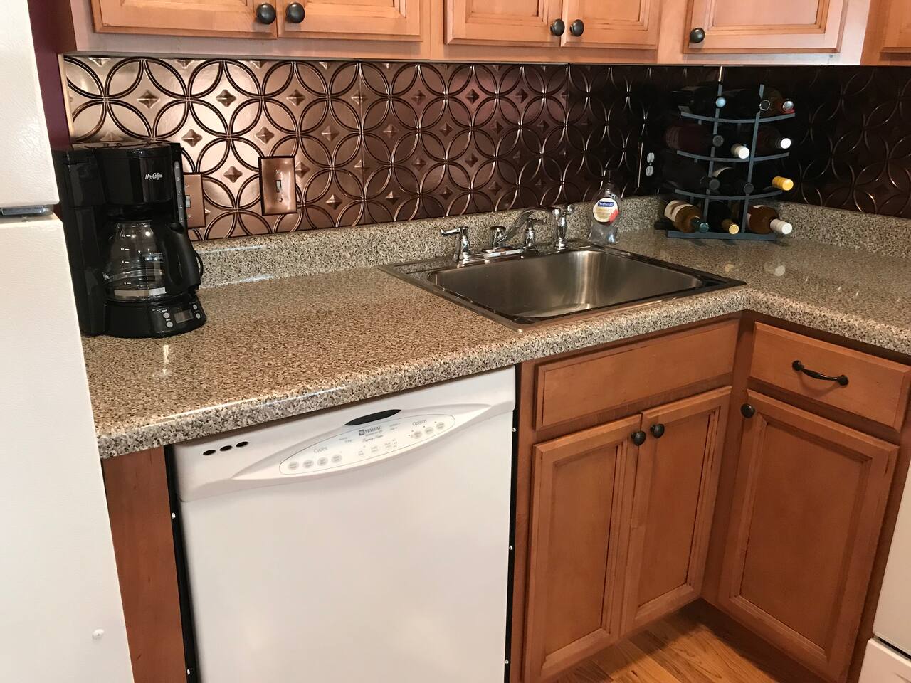 Dishwasher and garbage disposal