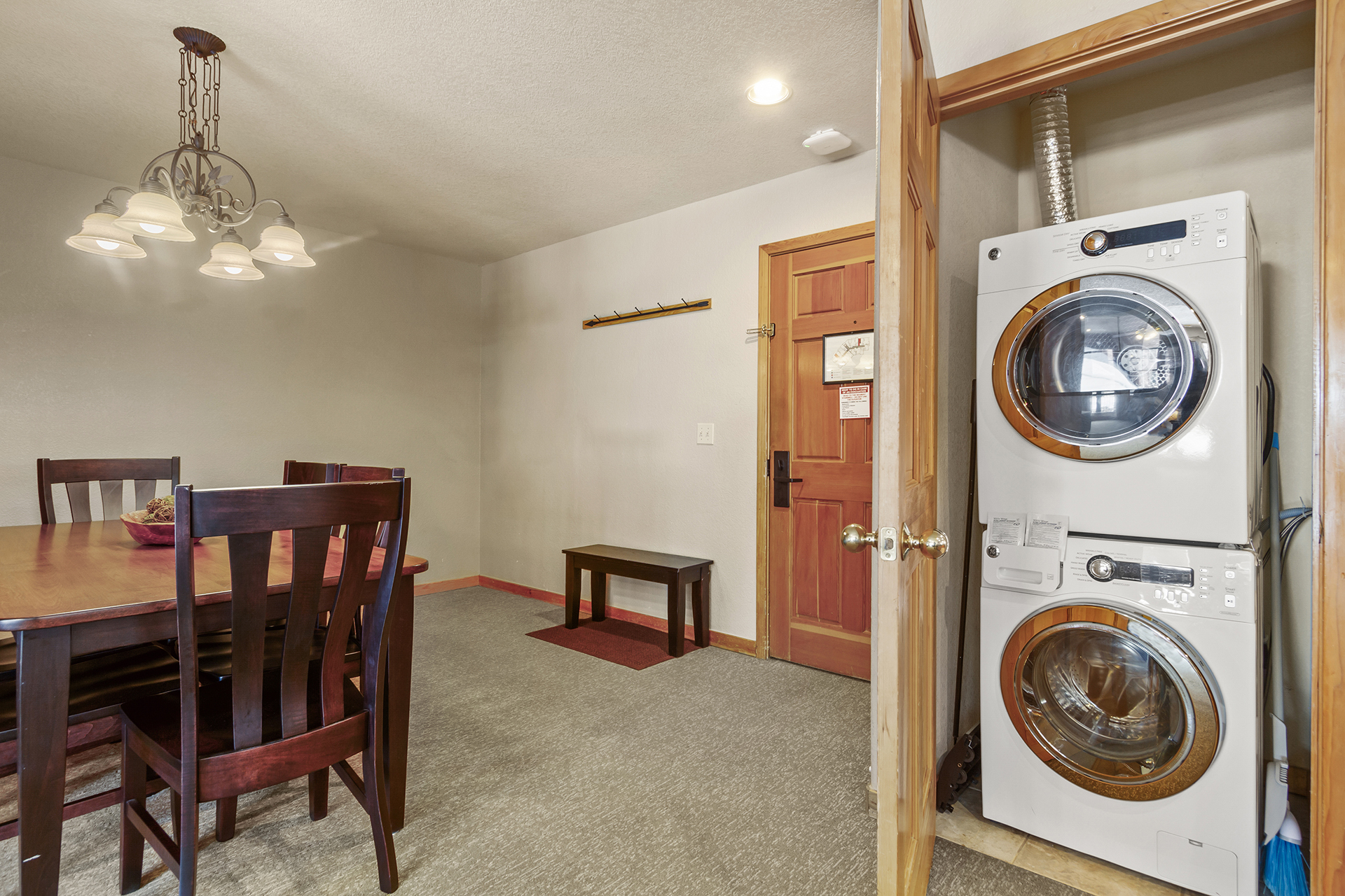 In unit washer/dryer