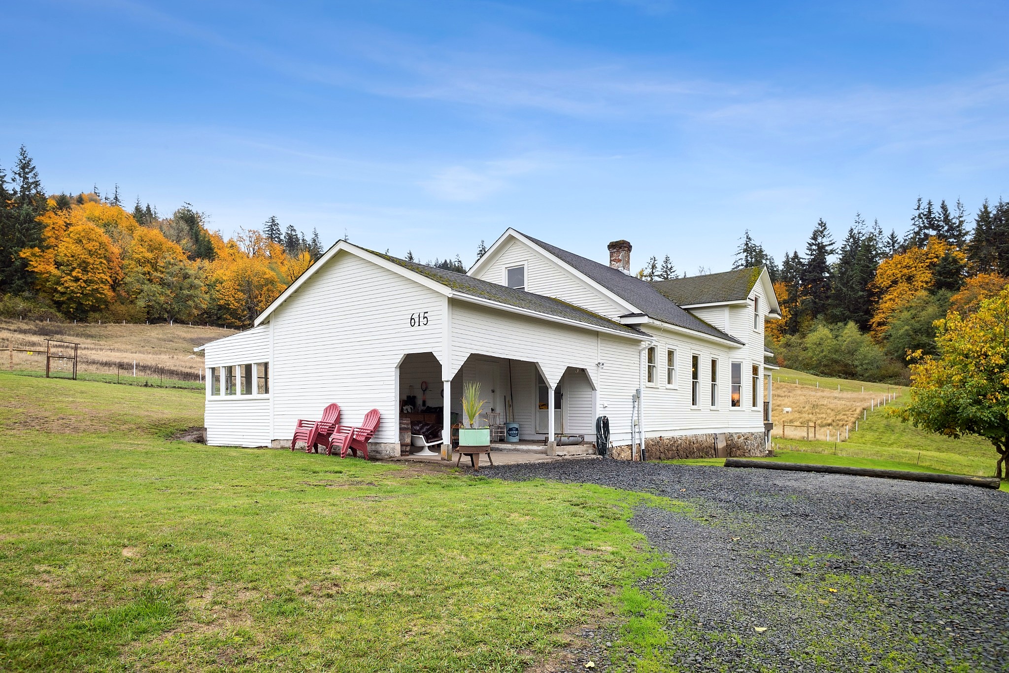 Entrance and Driveway
