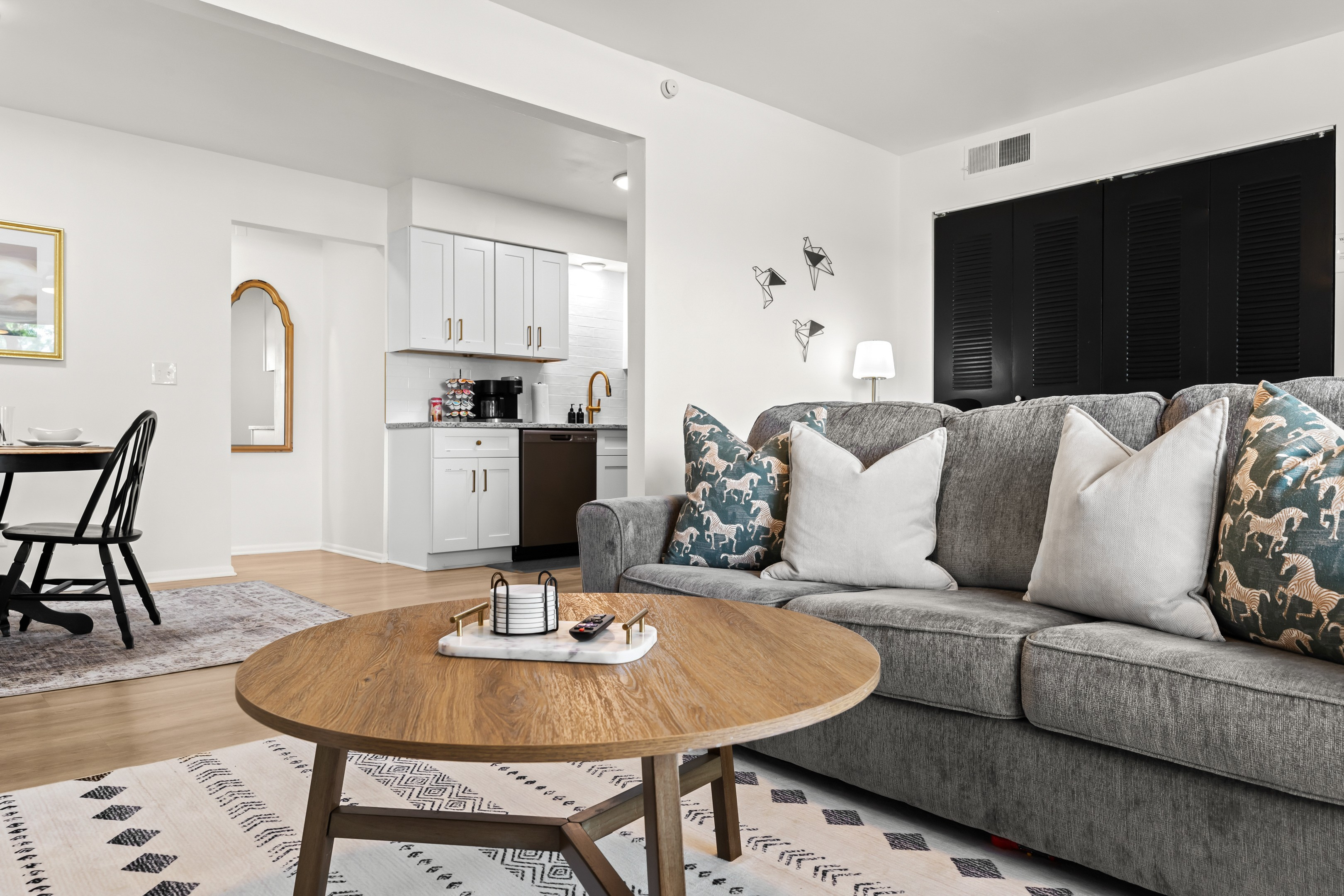 Comfort meets design in this beautifully furnished living room—perfect for relaxing or entertaining.