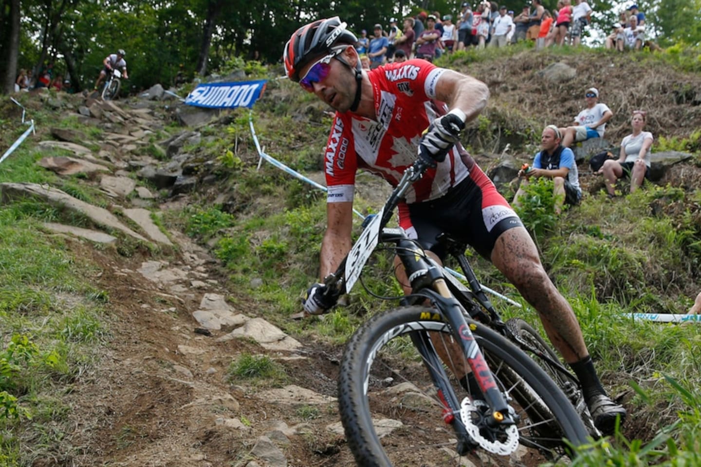 Vélo au Mont Sainte-Anne