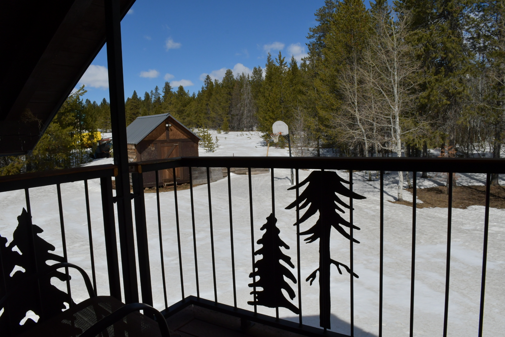 view from master bedroom