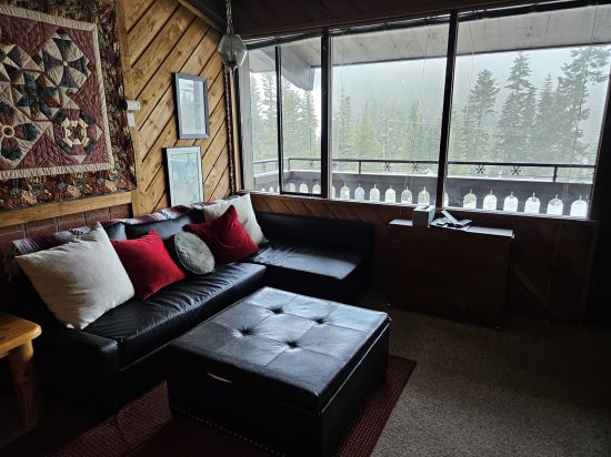 View from living room.