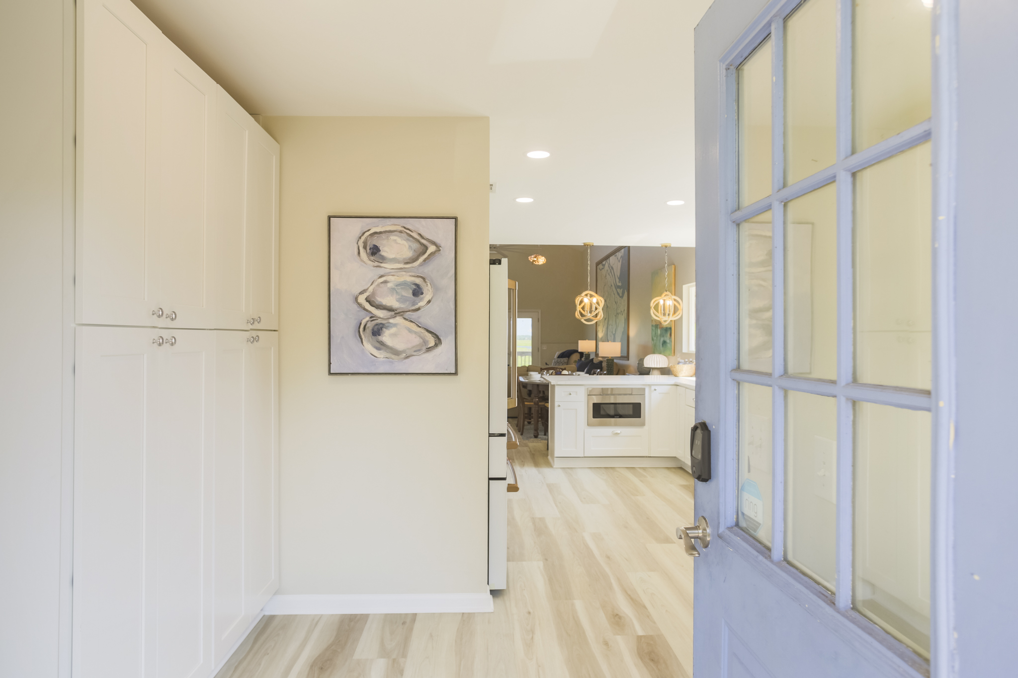 A warm welcome awaits — step inside and let your riverfront retreat begin.